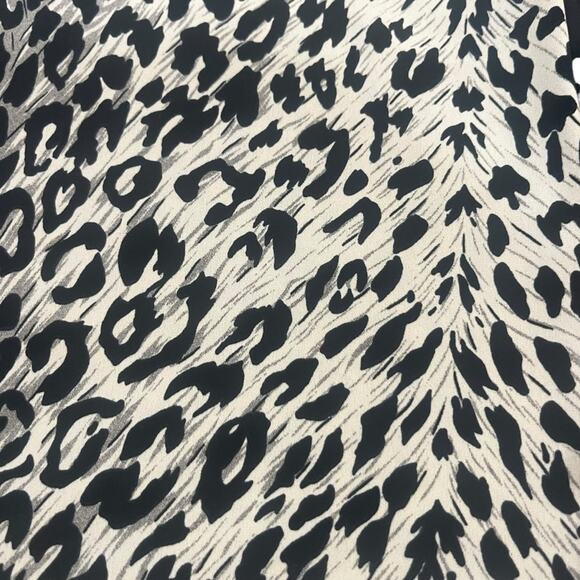 Eva Varro Womens Cheetah Black & Gray 3/4 Sleeve Tunic Top Size Medium - Picture 3 of 5